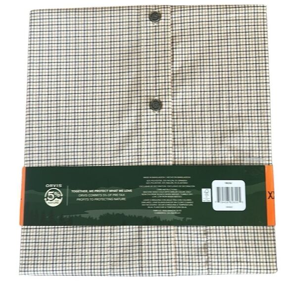 Orvis Long Sleeve Tech Shirt, Browns/Tans, Size XXL, NWT - Picture 4 of 9